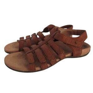 Vionic Women's Harrisa Brown Adjustable Strap Sandals Size 8